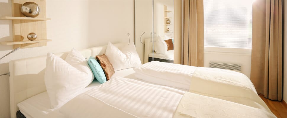 Schlafzimmer – Ferienwohnung Wörthersee